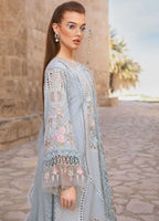Powder Blue - 3 Piece Chikankari Suit | Ready To Wear