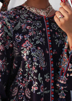 Midnight Plum - Embroidered Cotton Suit | Ready To Wear