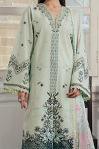 03-Piece Lawn Suit With Embroidery - Ready To Wear