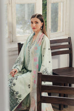 03-Piece Lawn Suit With Embroidery - Ready To Wear
